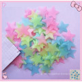 Glow star/glow in the dark stickers/photoluminescent stickers for Christmas,holiday decoration,gifts etc.